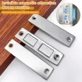 Ethereon Filing Cabinet Magnetic Lock Ultra-thin Cabinet Door Magnets Easy Install Self-adhesive Furniture Cupboard Closure Latch Door Stopper. 