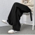 MIXGEORANew Design Sense Western Trousers MeninsPu Shuai High-Grade Pants Draping Effect Brown Suit Pants. 