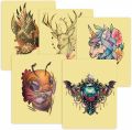 10/8/6/5/3/1Pcs 3MM Thick Tattoo Practice Skin Blank Double Sides Big Size Tattoo Practice Skin for Permanent Makeup. 