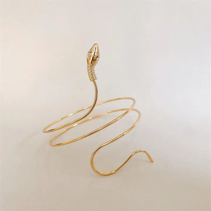 Exaggerated%20Snake%20Shaped%20Bracelet%20Women's%20Fashion%20Twisted%20Wrap%20Alloy%20Animal%20Arm%20Ring%20Body%20Jewelry%20Accessory%20-%20Image%205