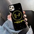 YNDFCNB Twenty One Pilot Phone Case for iphone 13 11 12 pro XS MAX 8 7 6 6S Plus X 5S SE 2020 XR case. 