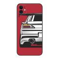 【2023】Japan JDM Sports Car soft TPU phone case For IPhone 14 13 12 11 Pro Max Mini SE XR X XS Max 8Plus 7plus 6S Black phone cover. 