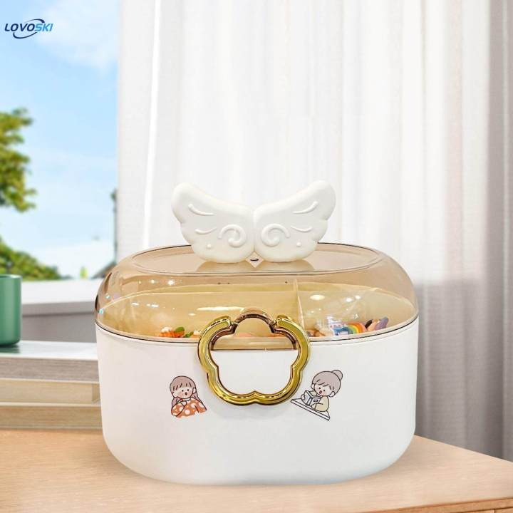 Hair%20Accessories%20Storage%20Box%20Container%20for%20Headband%20Earrings%20Hair%20Clips%20Pink%20-%20Image%205