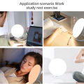 GC Therapy Lamp Round Sad Night Light UV Free Daylight 5 Levels Brightness Adjustable 4 Timers And Memory Function Light For Blue Mood. 