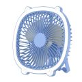 New desktop fan, USB fill light fan, dormitory portable hanging ceiling fan, multi-function charging and plugging. 