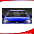 TOYOTA Car Universal Windshield reflective sticker Sport Windshield Banner Vinyl Decal Sticker CAR FRONT Windshield Glass Sticker. 