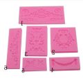 DIY Sugar Craft Cake Vintage Relief Border Silicone Mold Fondant Molds Cake Decorating Tools Gum Paste Mould. 