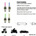1 Pair Rainbow Tyre Valve Seal Cycling Light For Bicycle LED Tire Valve Cap Lamp Lampu Tayar Basikal MTB Road Bike. 