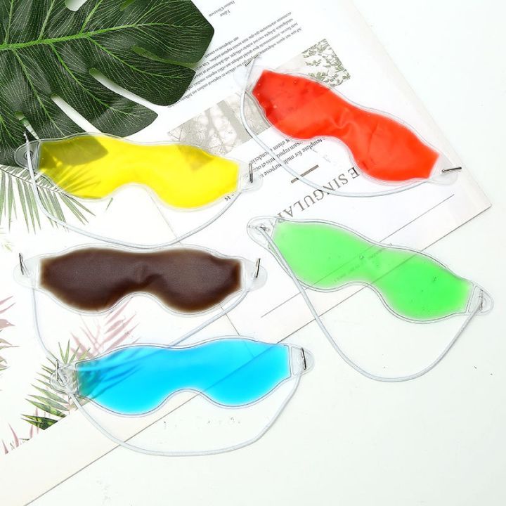 Ice Eyeshade Cover Cold Sleeping Eye Mask Compress Gel Eye Fatigue Relief Relaxation Remove Dark Circle Eye Shield Care Tools Vnce Lncei