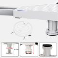 JAERBEE Washing Machine Stand, Washing Machine Dryer Fridge Pedestal, Adjustable Length,Load 300Kg Anti Vibration Anti Noise. 