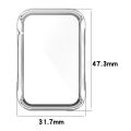 (COD)For Xiaomi Mi Band 7 Pro PC+ Toughened Film Fully Enclosed Protective Watch Case.