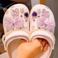 Crocx Jibbitz New Fashion DIY Bow Tie Crocx Pearl Chain Ornament Bear Shoes Buckle Croc. 