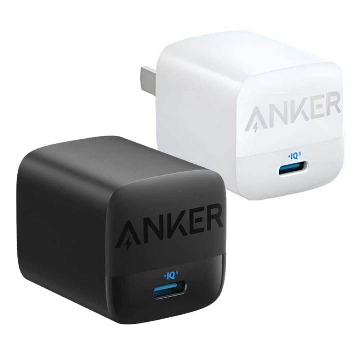 Anker 313 Charger 30W GaN II PD Fast Charge Foldable for Iphone 11 12 13 14 pro max Macbook Samsung S21 S22