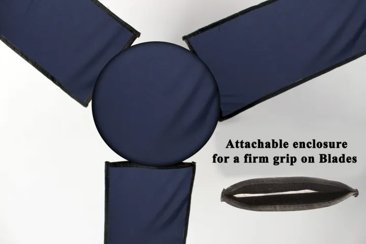 The%20Furnishing%20Tree%20Ceiling%20Fan%20Cover%20with%20attachable%20end%20closure%20Dustproof%20Polyester%20Three%20Blade%20Set%20of%201%20Fan%20Cover%20-%20Image%202