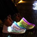 Boy Luminous Glowing Sneaker Light Up Shoes New Men Women Girls Kids LED Light Shoes Children Flashing USB Recharge Shoes.