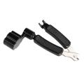 Black 3 in 1 Multifunction Guitar String Winder String Cutter Pin Puller.