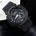 (Ready Stock) G Shock Men Watch Sport Watch GA120 Dual Time Display Water Resistant Shockproof and Waterproof World Time LED Light Man Boy Sports Lover Wrist Watches with 2 Years Warranty GA-120-1A. 