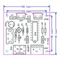 Mini Amplifier Board 5W+5W HiFi Two-Channel PM CM2038 5V USB Supply Audio Amplifier.