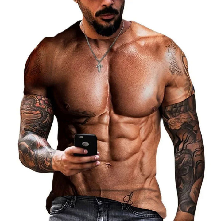 Sexy%20muscle%20men%20T%20shirt%203D%20printed%20tee%20shirts%20for%20men%20clothing%20oversized%20cool%20short%20sleeve%20fashion%20tops%20tee%20ropa%20hombre%20camiseta%20-%20Image%204