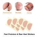 Pexmen 3/6/15Pcs Moleskin Flannel Tape Adhesive Pads Anti-wear Heel Sticker Prevent Blister Foot Pain Relief Reduce Friction Pad.