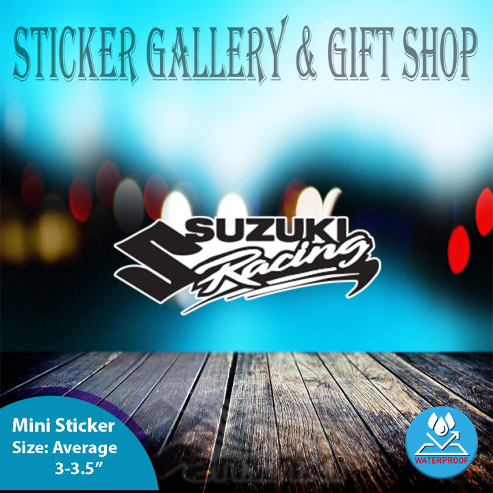 Bike Sticker | Suzuki Racing | ( Waterproof & Premium quality)/ Sticker ...