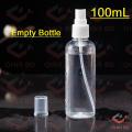 Empty Spray Bottle 100mL Refillable Random Transparent Convenient Travel Clear Plastic Empty Cosmetic Sample Spray Bottle Atomizer. 