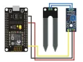 Soil Moisture Sensor And Automatic Watering System For Arduino - Power Bank Circuit. 