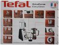 Tefal 4-Jar Mixer Grinder 750-Watts 3-Stainless Steel Jar+Blender, MG-106T. 