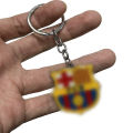 Football Team Logo Color Alloy Key Ring World Cup Club Brazil Argentina Germany Real Madrid Barcelona Juve. 