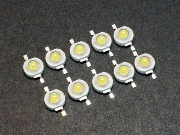 Cleiscry 10 pcs High Power Led Chip 3W Full Spectrum Plant