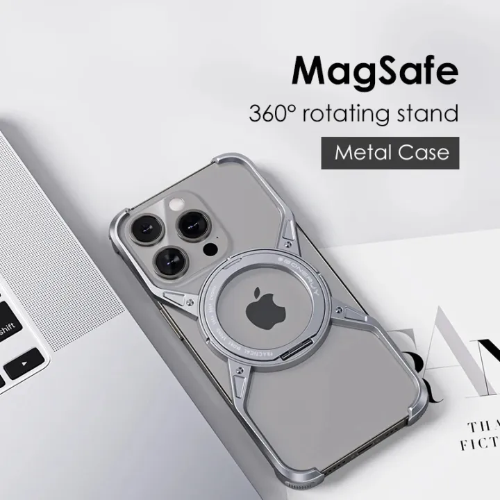 Metal%20Magnetic%20Case%20for%20iPhone%2016%20Pro%20Max%20Rotation%20Kickstand%20Frameless%20Design%20Bumper%20Cover%20-%20Image%204