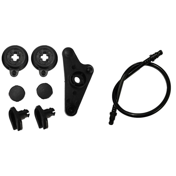 7 Pcs Intake Manifold Air Flap Runner Repair Kit & 1 Pcs Radiator Hose Coolant Recovery Line