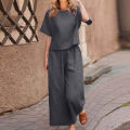 Women two-piece set loose and fashionable large size women's clothing. 