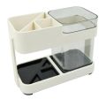Multifunction Toothbrush Toothpaste Storage Rack. 