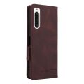 For Sony Xperia 10 V Magnetic Clasp Flip Leather Phone Case.