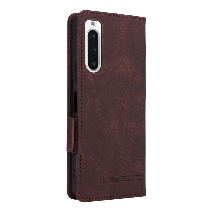 For%20Sony%20Xperia%2010%20V%20Magnetic%20Clasp%20Flip%20Leather%20Phone%20Case%20-%20Image%203