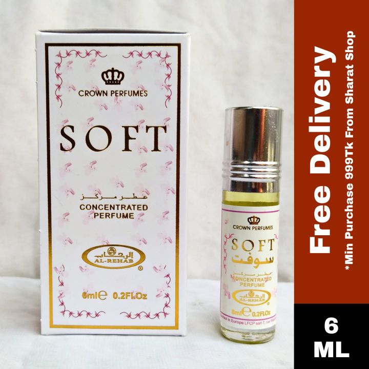 Soft by Al Rehab Attar for Men and Women (Non Alcoholic) Perfume