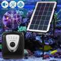 Pump Pond Aerator Air Solar Set Aquarium Tank Kit Oxygenator Power Bait Tanks Circulation Water Gardening Pool Bubble. 