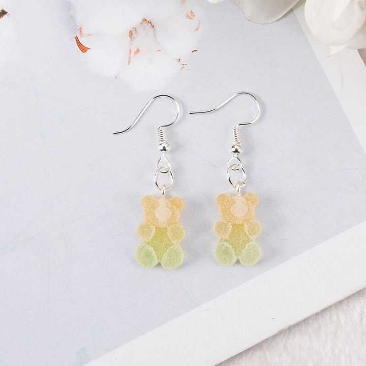 Earring%20For%20Women%20Gummy%20Bear%20Candy%20Drop%20Earrings%20Children%20Jewelry%20Custom%20Made%20Handmade%20Cute%20Girls%20Gift%20-%20Image%204