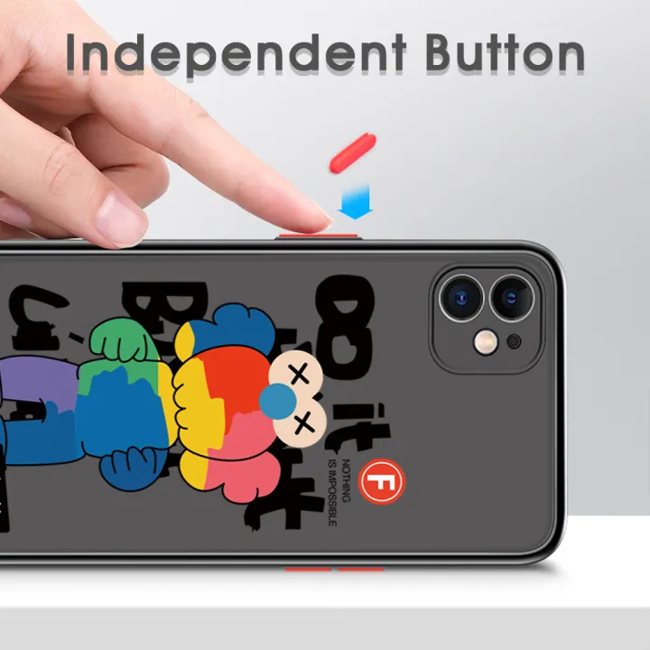 UCUC%20for%20OPPO%20F7%20F7%20Pro%20Back%20Cover%20Colorful%20Bear%20Frosted%20Transparent%20Hard%20Phone%20Case%20Thin%20Shockproof%20Full%20Cover%20Camera%20Protect%20Case%20-%20Image%206