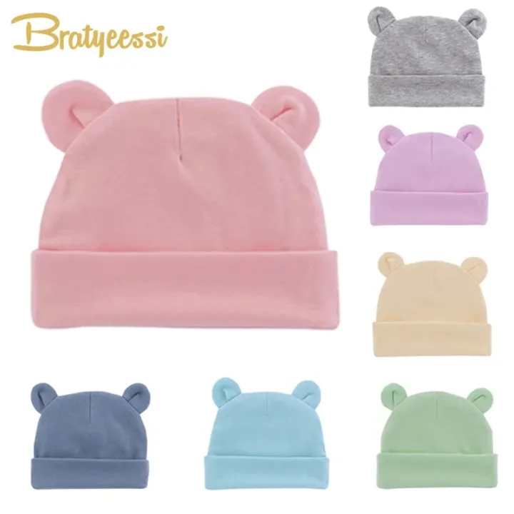 Soft%20Newborn%20Hat%20Baby%20Beanie%20Cotton%20Infant%20Bonnet%20Baby%20Cap%20for%20Girls%20Boys%20Kids%20Hats%20Newborn%20Photography%20Props%20Accessories%200-12MHeadbands%20-%20Image%202