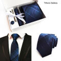 ExCLUsIvE Tie with Cuff-link & Pocket Square { Imported }. 