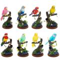 Electric Birds Voice Control Couples Parrots Toy Musical Magpie Talking Birds Electronic Pet Bird Model LaoXzhongX. 