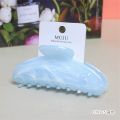 Korean Style Marble Hair Claw Clip for Women Smooth Glossy Hair Accessories Kakra 11 CM. 