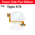 Oppo A1K A9 2020 A31 2020 A71 A83 A96 Power on / off Switch Button Side Volume Up Down Buttons Flex Cable Replacement Parts.