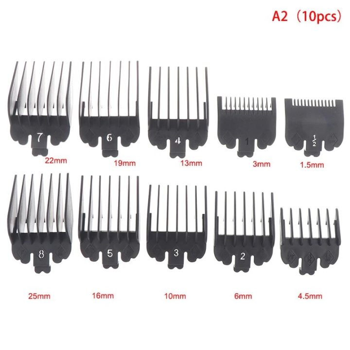 8/10Pcs%201.5-25mm%20Universal%20Hair%20Clipper%20Limit%20Comb%20Guide%20Limit%20Comb%20Trimmer%20Guards%20Attachment%20Professional%20Hairdressing%20Tools%20-%20Image%207
