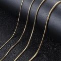 Necklace For Women Men Gold Color Figaro Rope Snake Curb Cuban Link Chain Mens Womens Fashion Jewelry 18-24 GNN2.