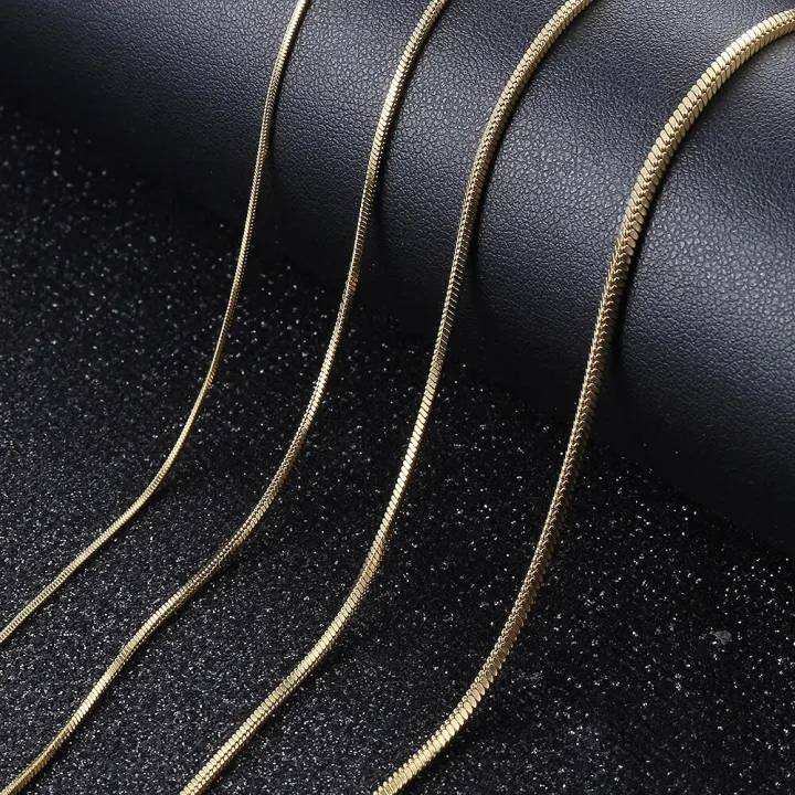 Necklace%20For%20Women%20Men%20Gold%20Color%20Figaro%20Rope%20Snake%20Curb%20Cuban%20Link%20Chain%20Mens%20Womens%20Fashion%20Jewelry%2018-24%20GNN2%20-%20Image%206