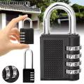 4 Digit Digital Pad Lock Zinc Alloy Code Lock Large Anti-Theft. 