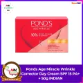 Ponds Age Miracle Wrinkle Corrector Day Cream SPF 15 PA++ 50g INDIAN. 